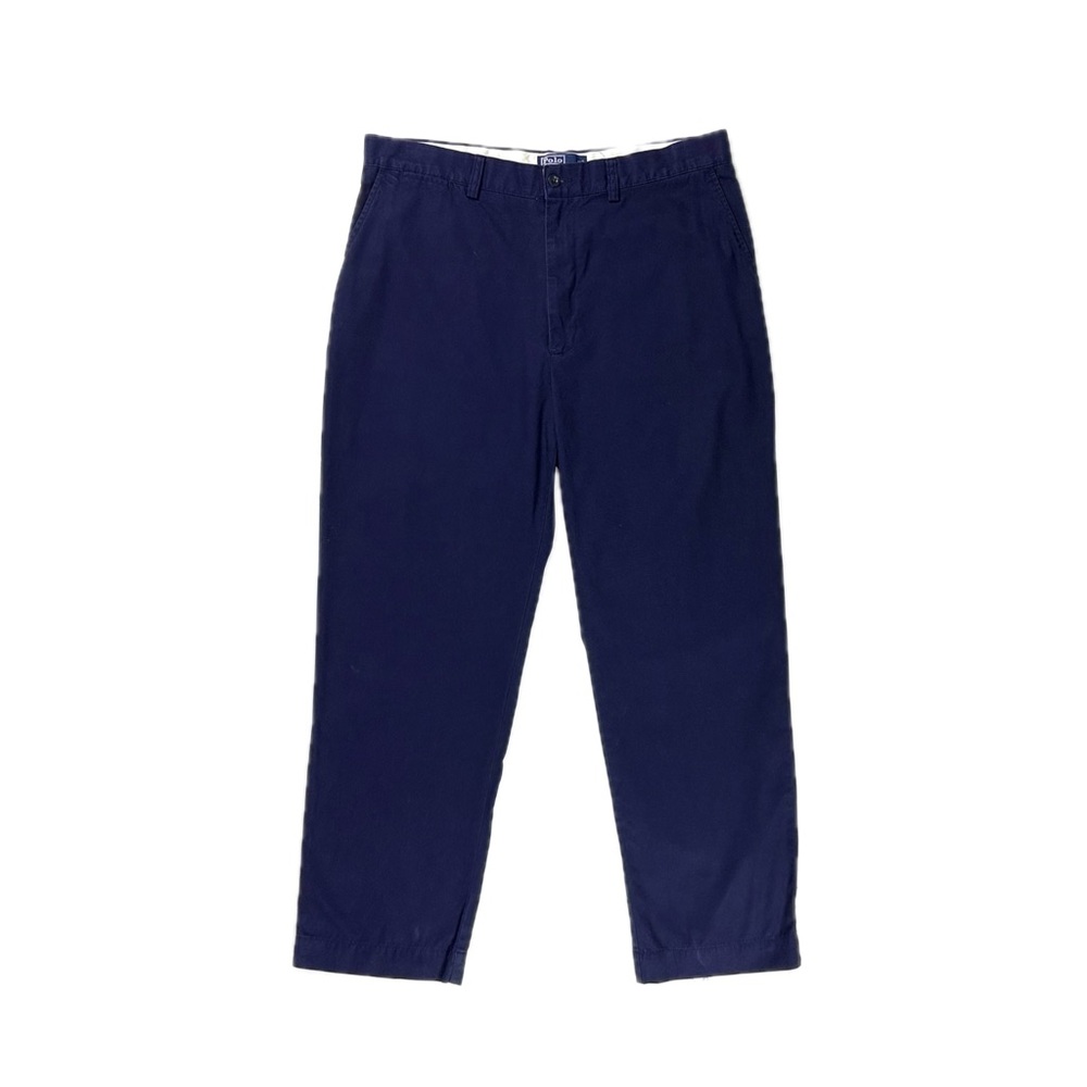 Polo Ralph Lauren Prospect 100% cotton navy blue chino pants men’s W36 I30